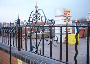 鐵藝圍欄定制DM108